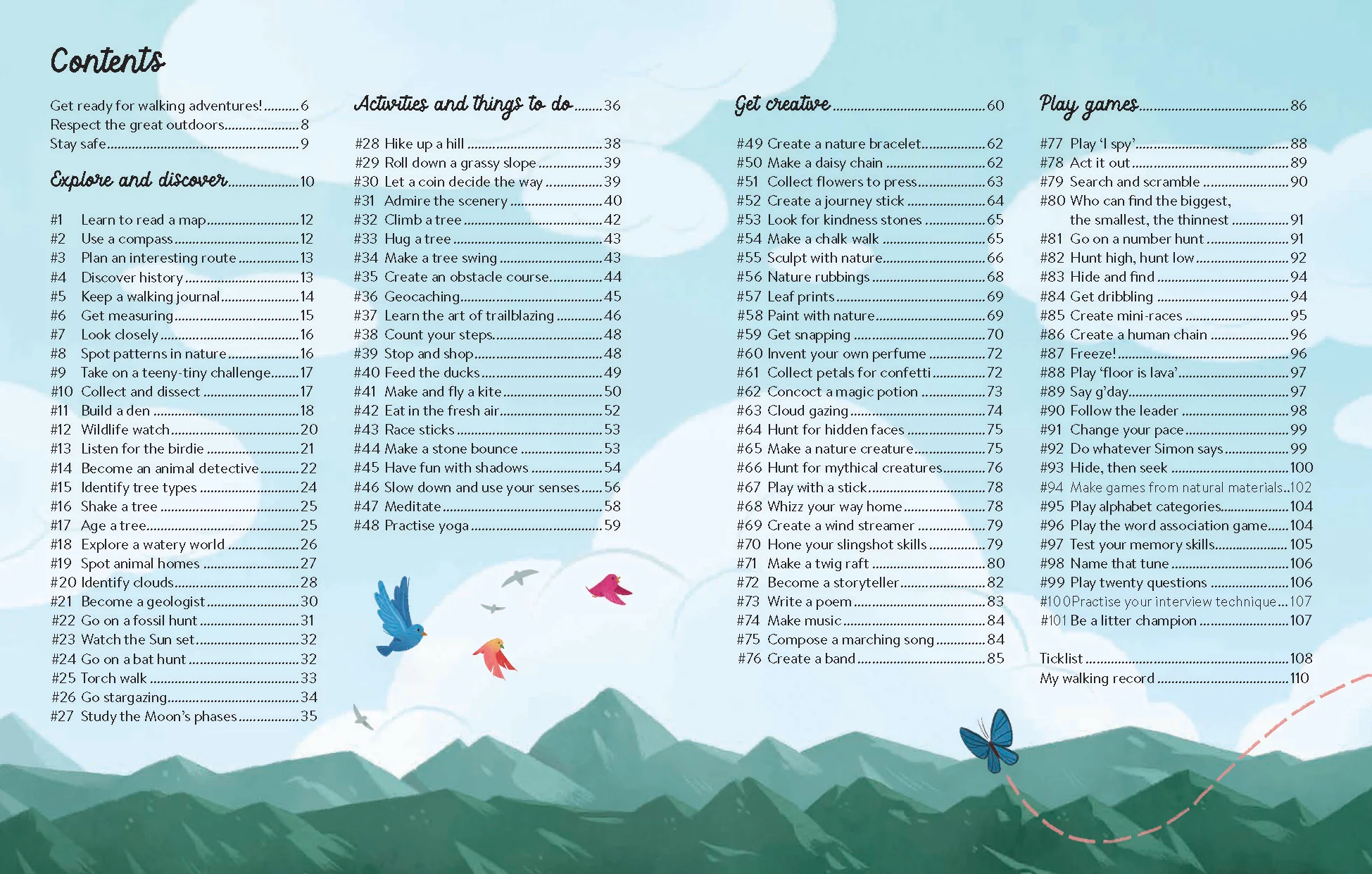 101 Things to do on a Walk - Image 2