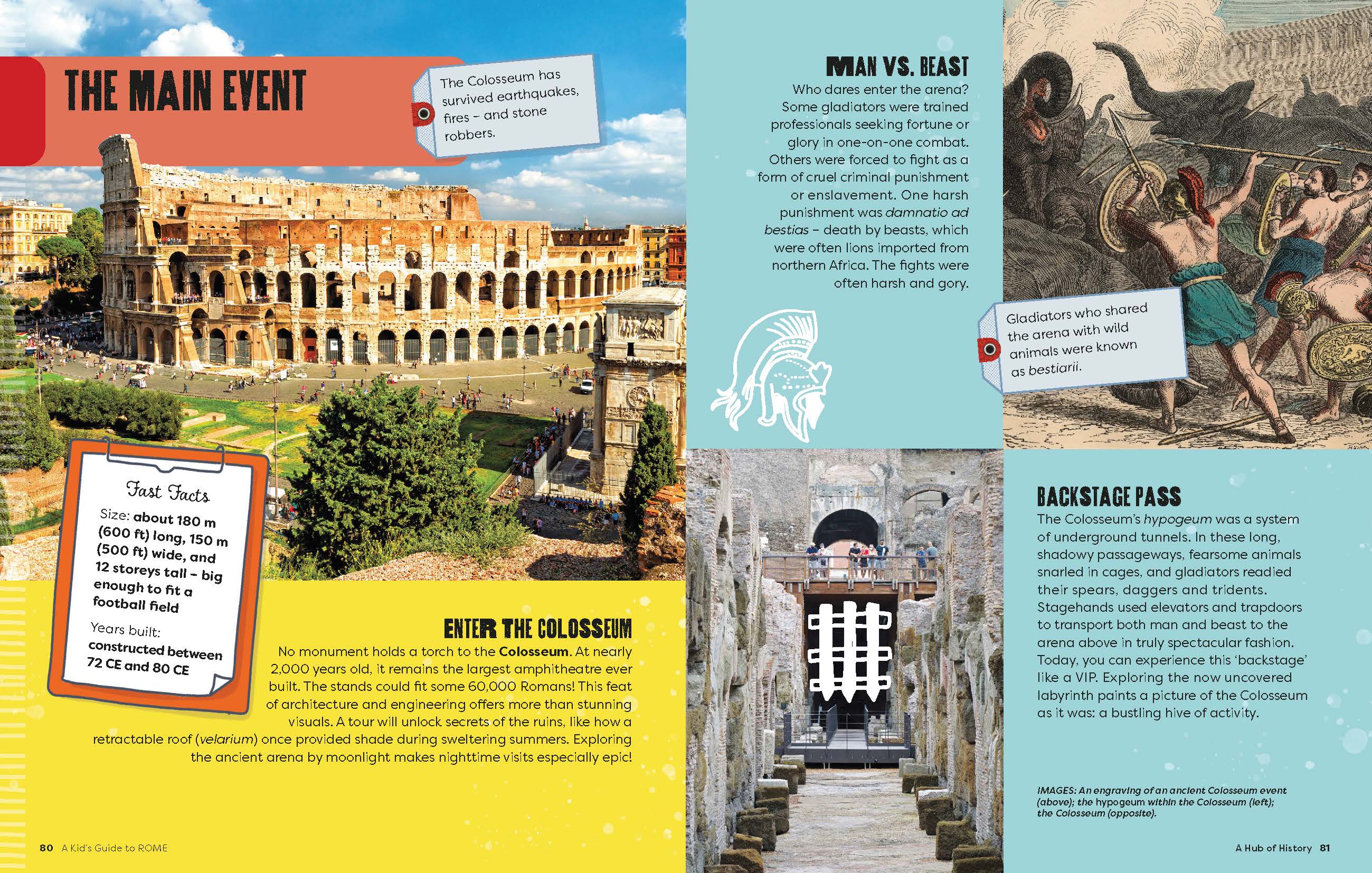 A Kid's Guide to Rome (North and South America edition) - Book + eBook - Image 8
