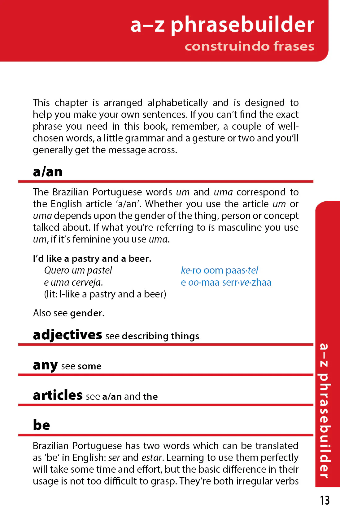 Brazilian Portuguese Phrasebook & Dictionary - Book - Image 8