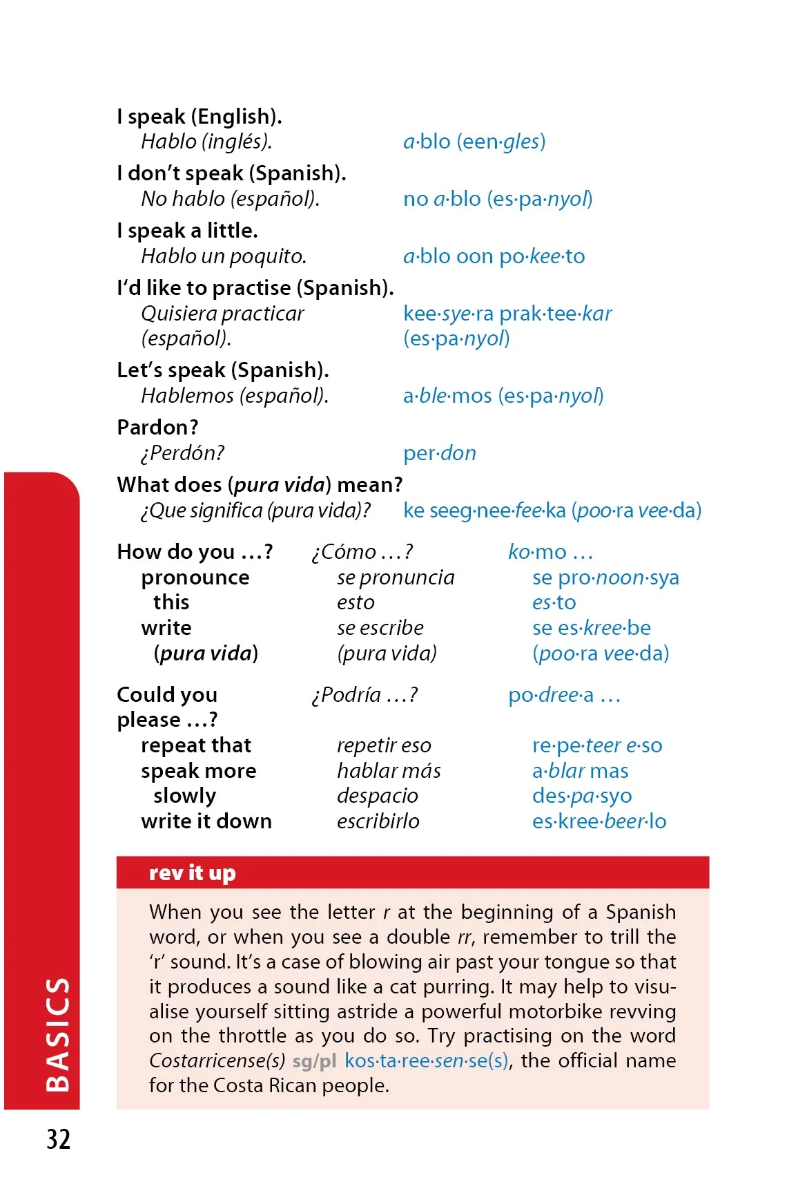 Costa Rican Spanish Phrasebook & Dictionary - Book - Image 7