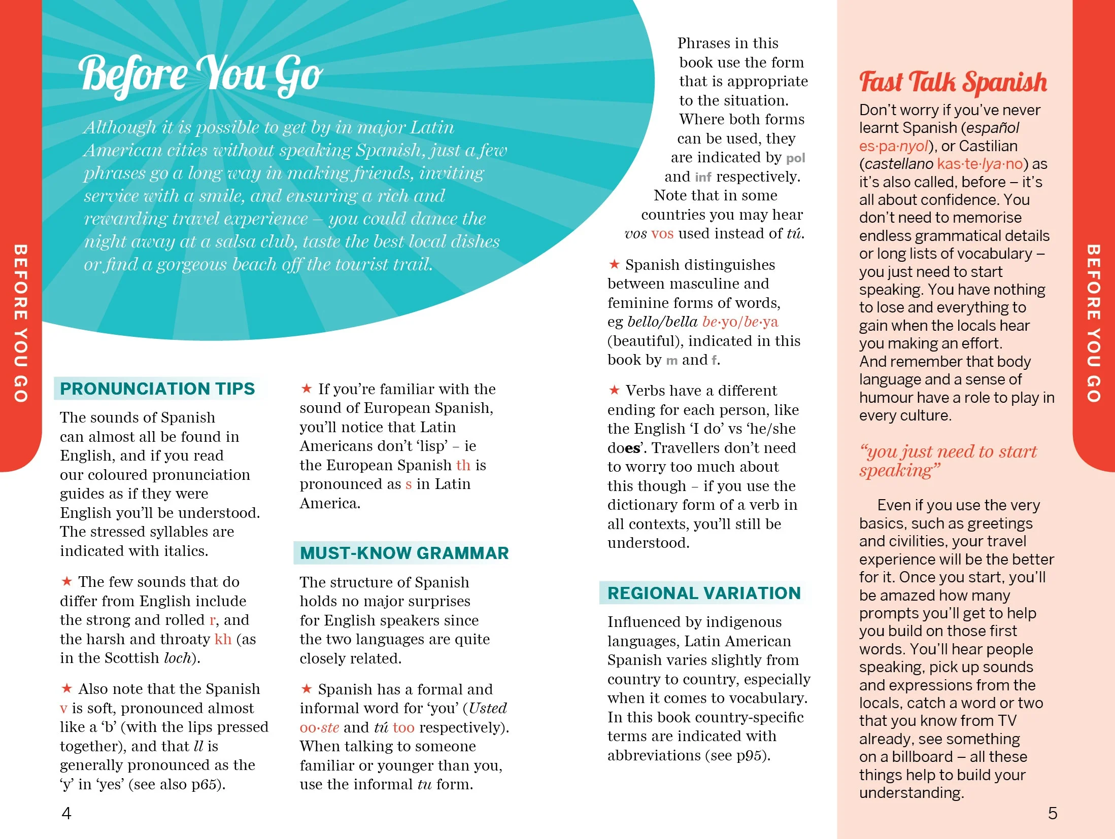 Fast Talk Latin American Spanish - Book - Image 3