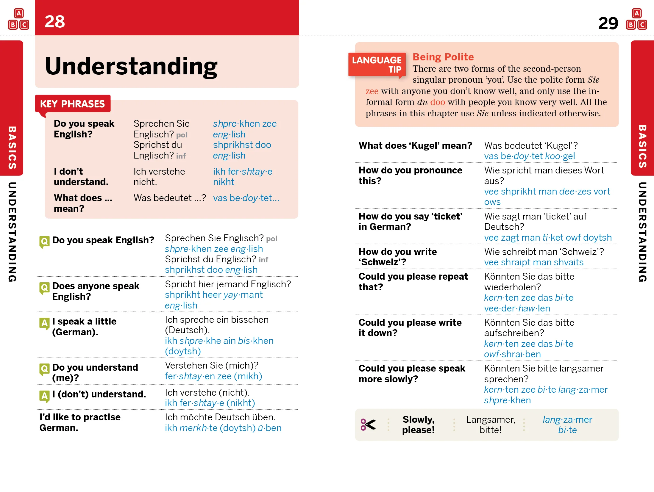 German Phrasebook & Dictionary - Book + eBook - Image 6