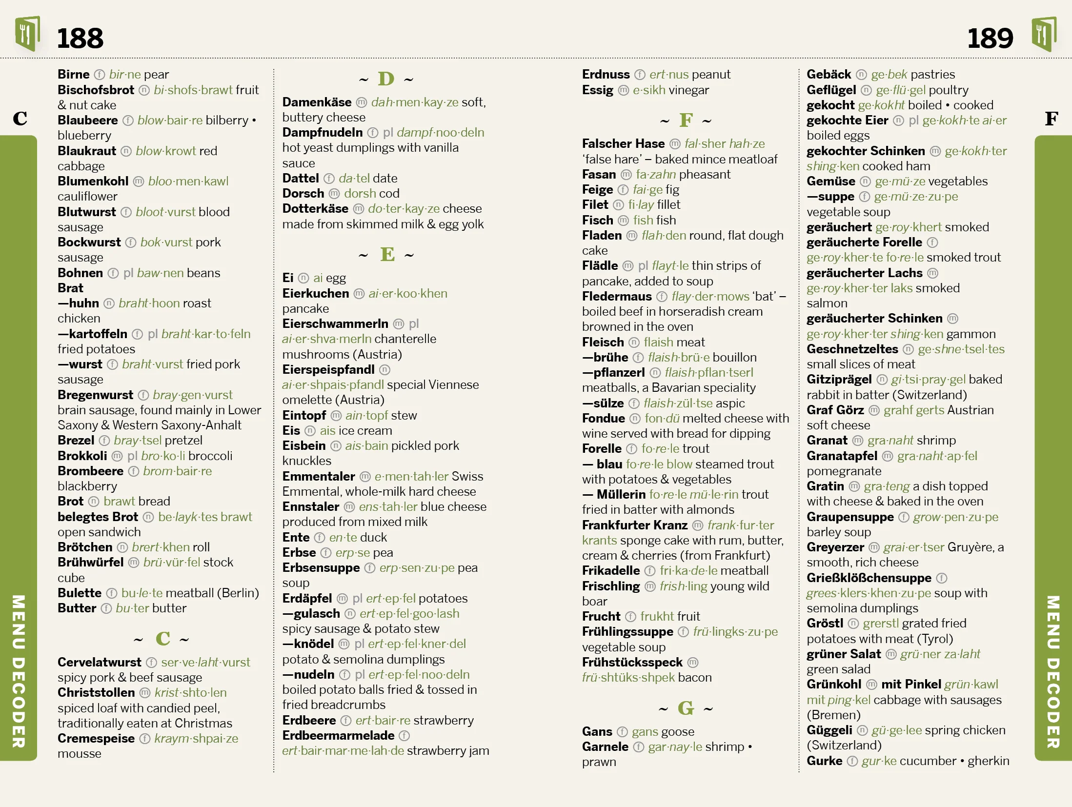 German Phrasebook & Dictionary - Book + eBook - Image 7