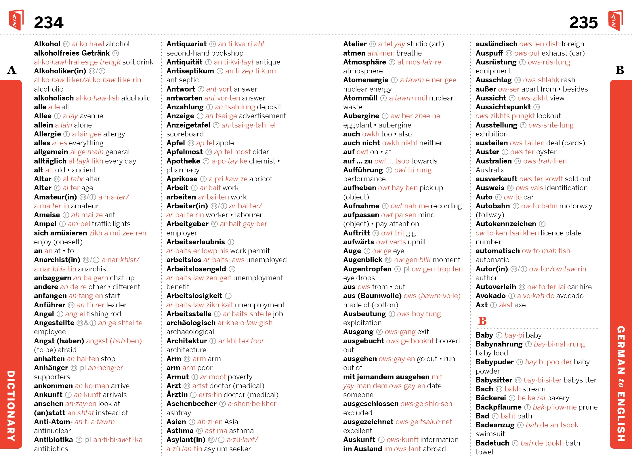 German Phrasebook & Dictionary - Book + eBook - Image 8