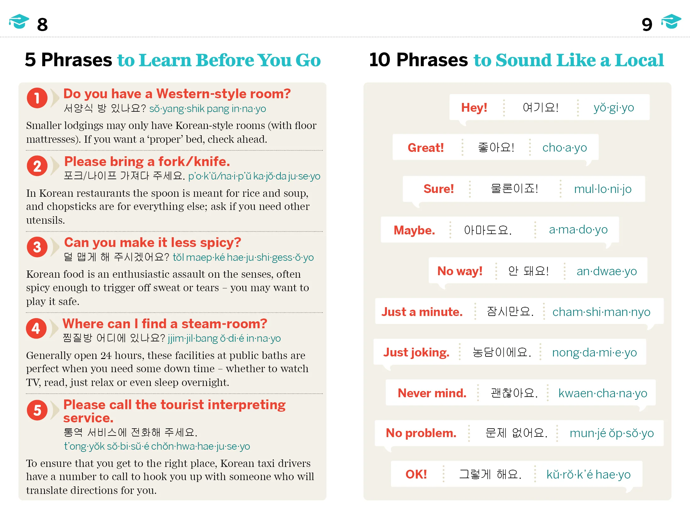 Korean Phrasebook & Dictionary - Book + eBook - Image 4