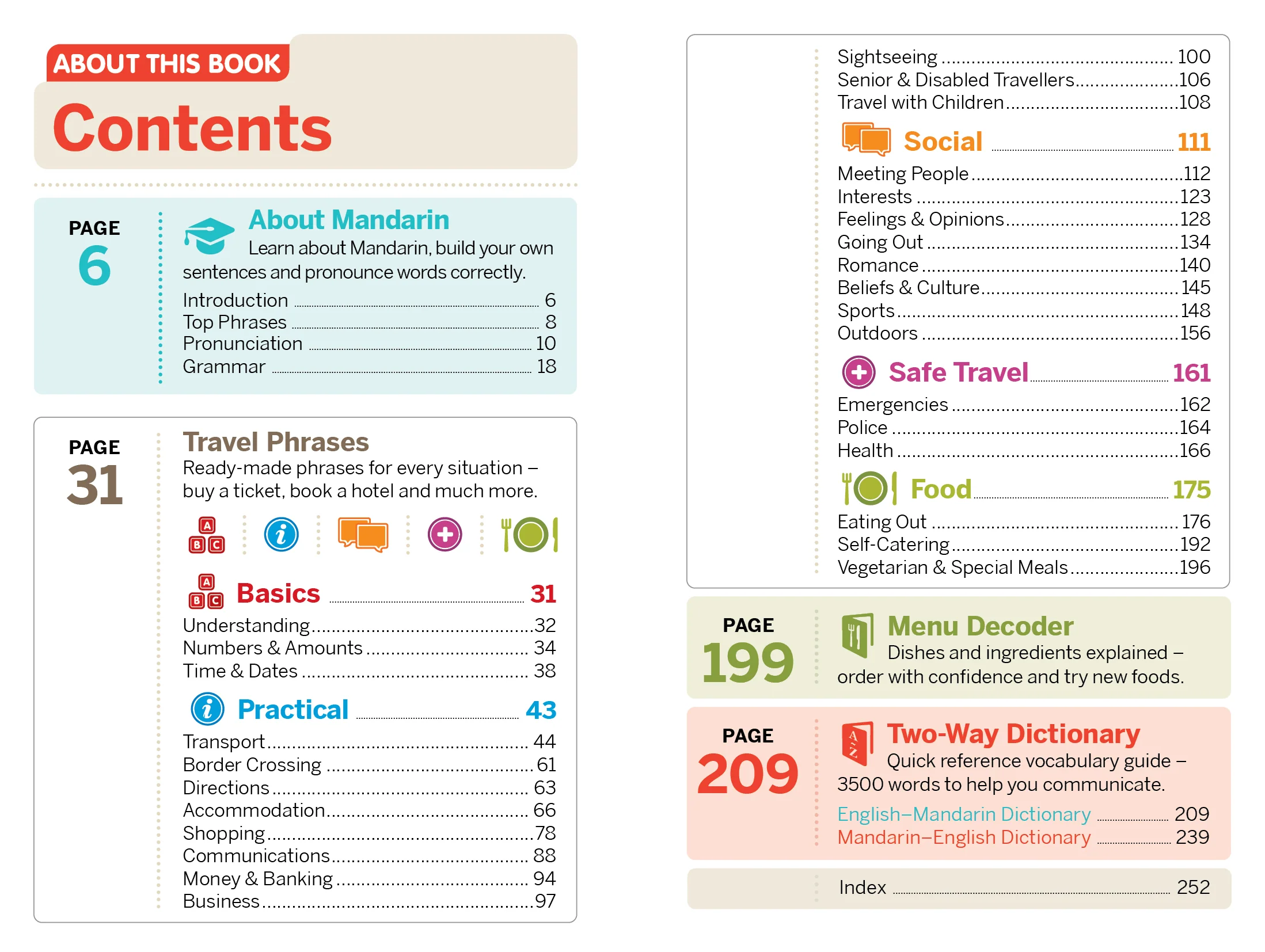 Mandarin Phrasebook & Dictionary - Book - Image 2