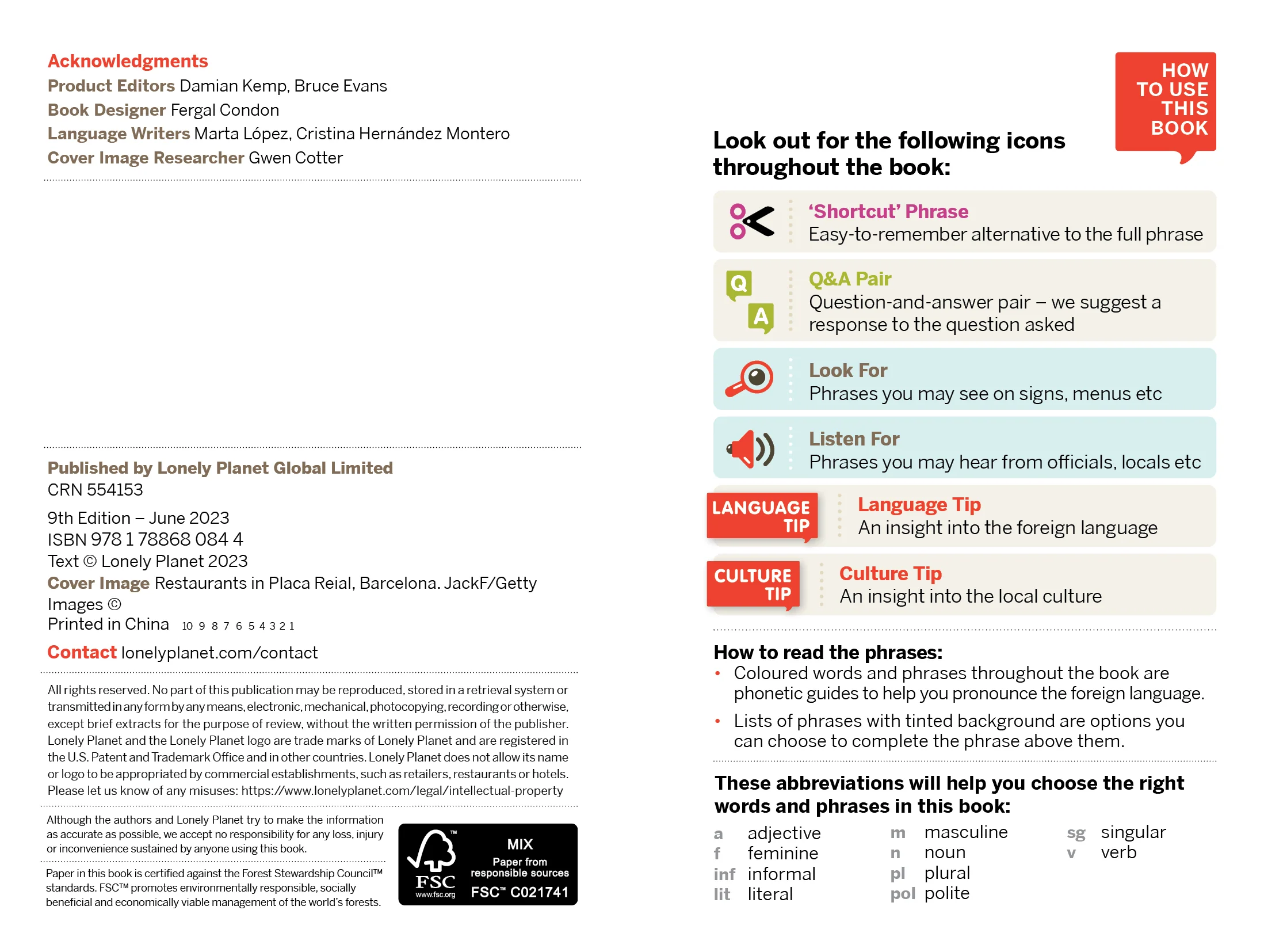 Spanish Phrasebook & Dictionary - Book + eBook - Image 2