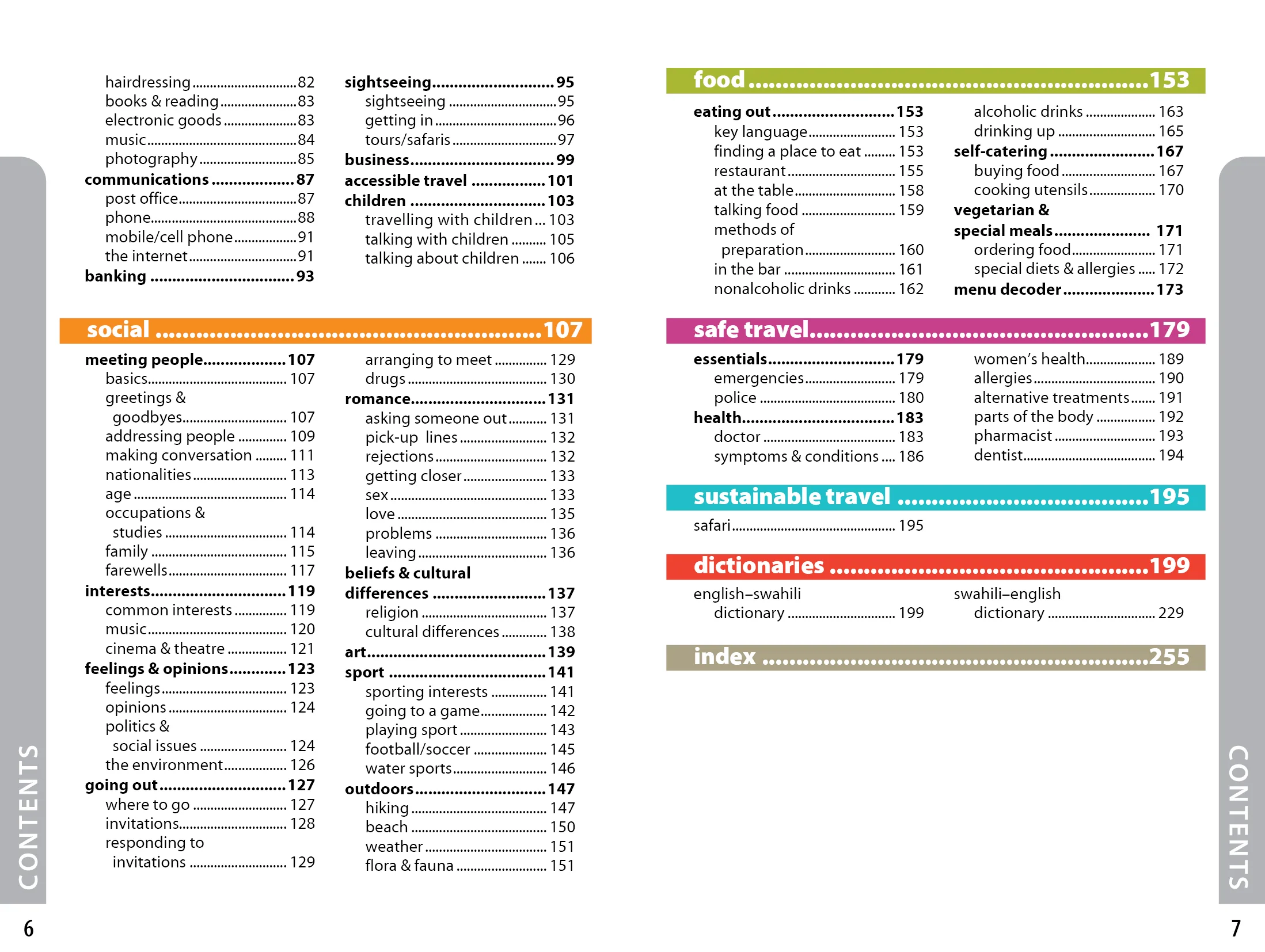 Swahili Phrasebook & Dictionary - Book - Image 3