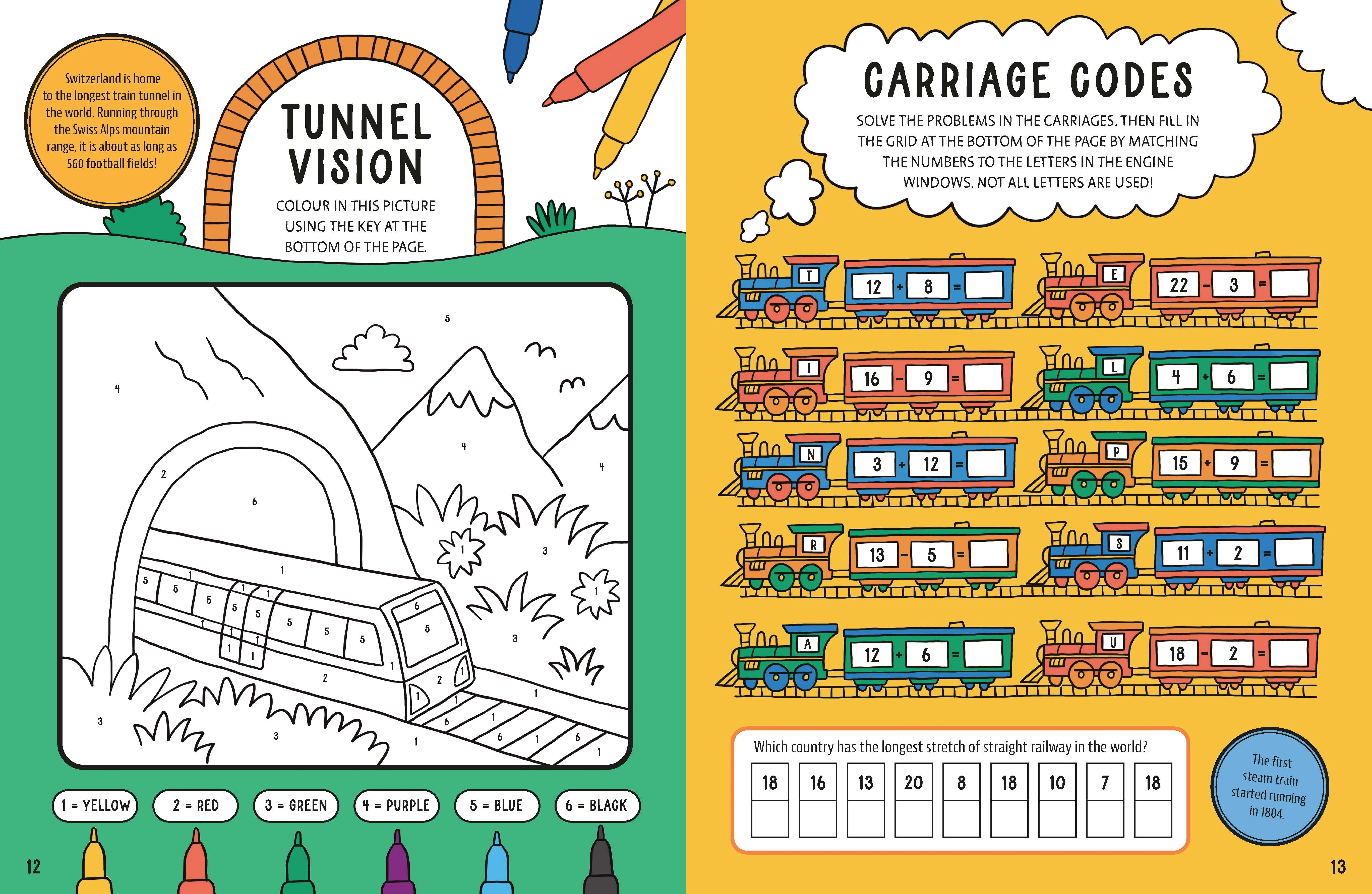 The Big Book of Train Activities - Image 3