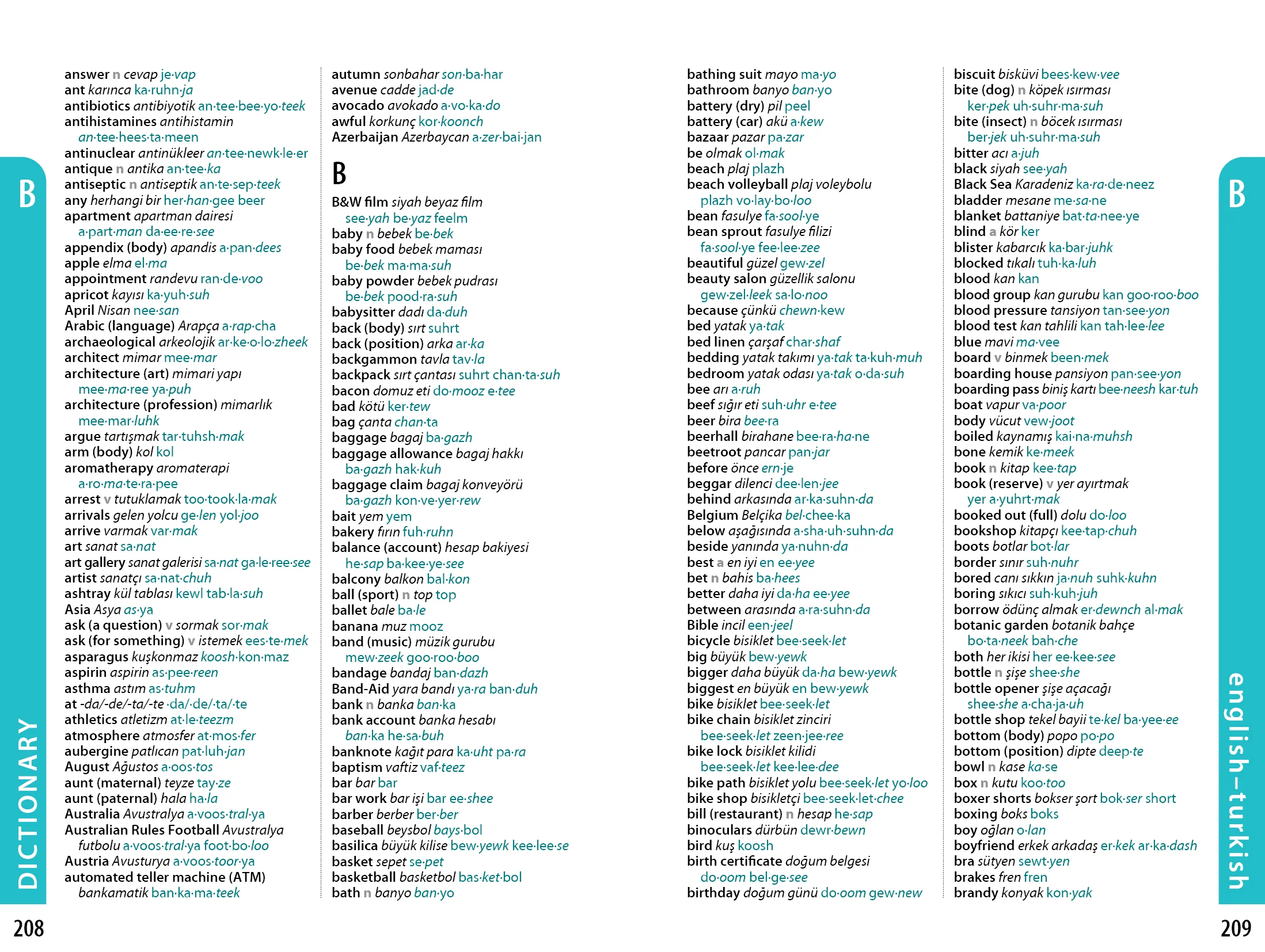 Turkish Phrasebook & Dictionary - Image 7