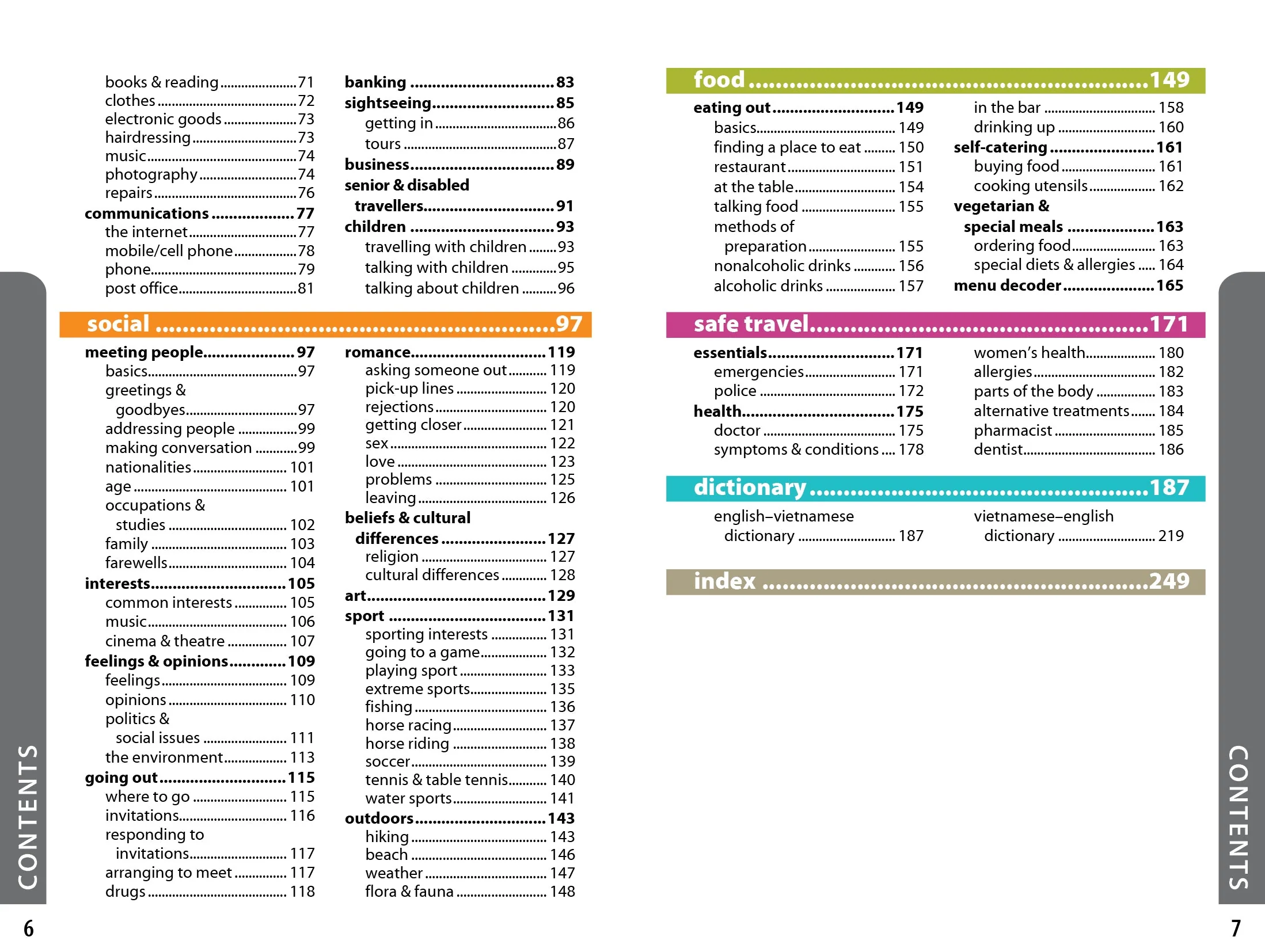 Vietnamese Phrasebook & Dictionary - Book - Image 3